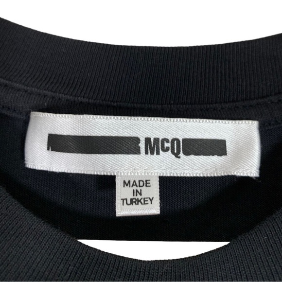 Alexander McQueen MCQ Embroidered T-Shirt Size Small - Picture 7 of 9